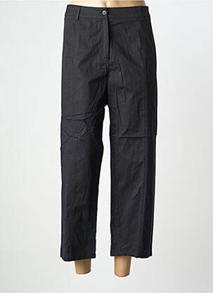Pantalon 7/8 stretch taille normale noir GUY DUBOUIS femme