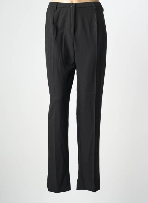 Pantalon droit stretch taille normale noir GUY DUBOUIS femme