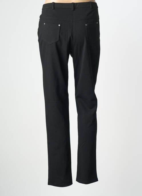 Pantalon slim stretch taille normale noir GUY DUBOUIS femme