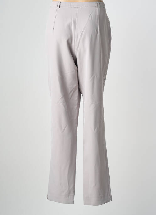 Pantalon droit stretch taille normale gris GUY DUBOUIS femme