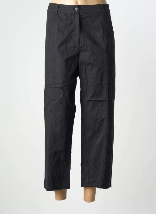 Pantalon 7/8 stretch taille normale noir GUY DUBOUIS femme
