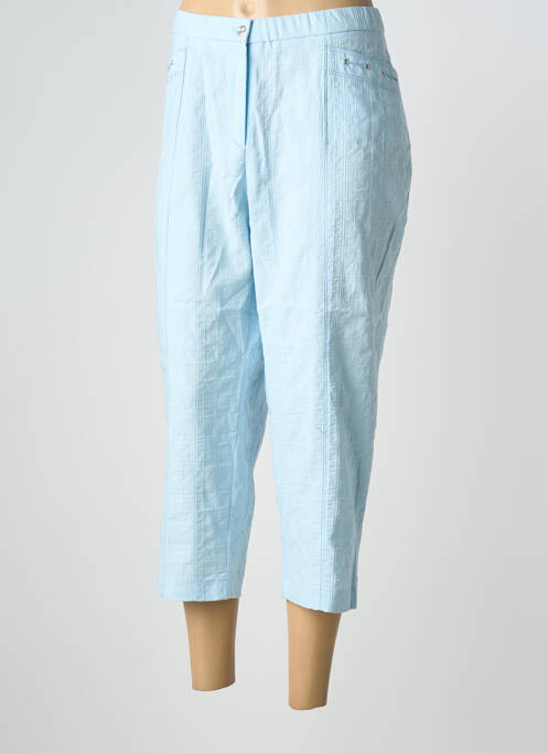 Pantacourt bleu GUY DUBOUIS femme