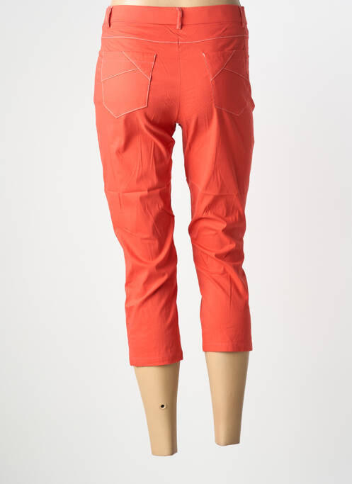 Pantacourt orange GUY DUBOUIS femme