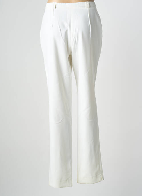 Pantalon droit blanc GUY DUBOUIS femme