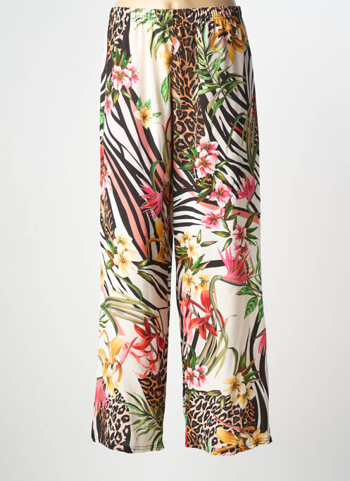 Pantalon droit blanc QUATRE VINGT JOURS femme