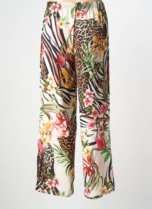 Pantalon droit blanc QUATRE VINGT JOURS femme