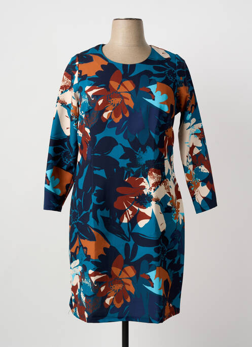 Robe mi-longue bleu GREGORY PAT femme