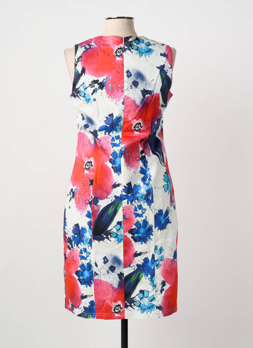 Robe mi-longue bleu GUY DUBOUIS femme