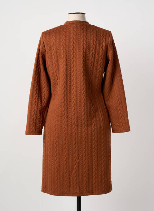 Robe mi-longue marron MERI & ESCA femme