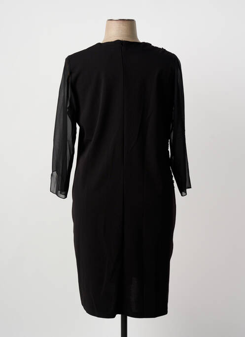 Robe mi-longue noir GUY DUBOUIS femme