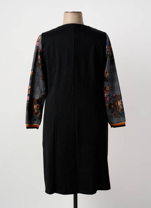 Robe mi-longue noir GUY DUBOUIS femme