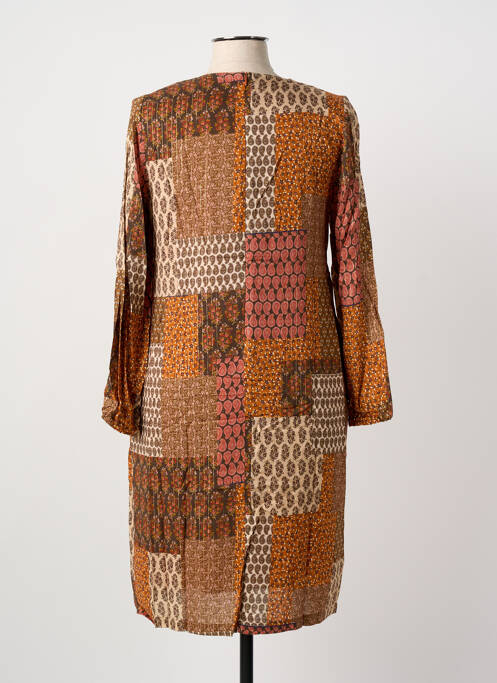 Robe mi-longue orange MERI & ESCA femme