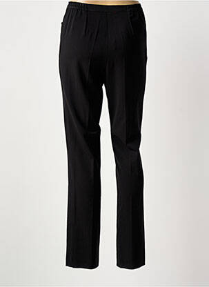 Pantalon slim taille élastique taille haute noir GRIFFON femme
