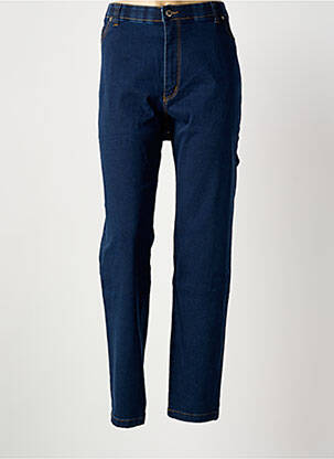 Jeans coupe slim tissage brut taille normale bleu WALTRON femme
