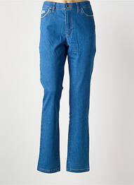 Jeans coupe slim stretch taille normale bleu WALTRON femme