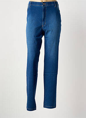 Jeans coupe slim stretch taille normale bleu WALTRON femme