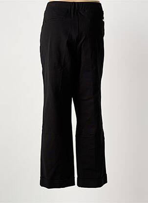 Pantalon droit stretch taille normale noir WALTRON femme