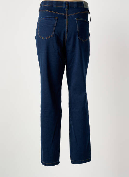 Jeans coupe slim tissage brut taille normale bleu WALTRON femme