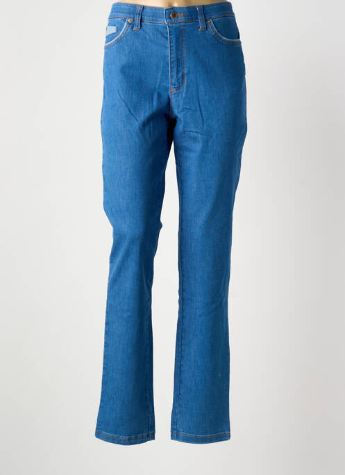 Jeans coupe slim stretch taille normale bleu WALTRON femme