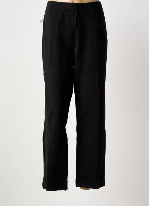 Pantalon droit stretch taille normale noir WALTRON femme