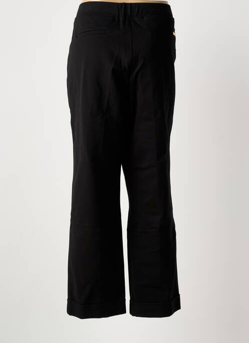 Pantalon droit stretch taille normale noir WALTRON femme