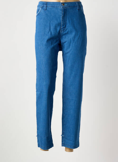 Jeans coupe slim stretch taille normale bleu WALTRON femme