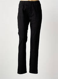 Jegging tissage popeline taille normale noir WALTRON femme