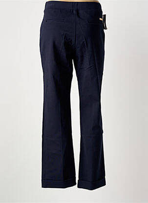 Pantalon droit stretch taille normale bleu WALTRON femme