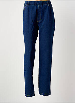 Jegging tissage brut taille normale bleu WALTRON femme