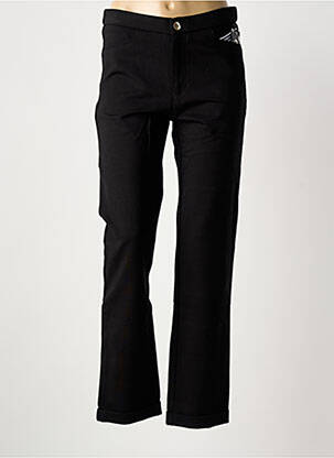 Pantalon slim stretch taille normale noir WALTRON femme
