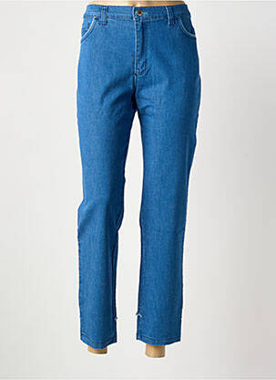 Jeans coupe slim stretch taille normale bleu WALTRON femme
