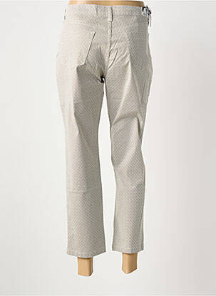Pantalon 7/8 stretch taille normale beige WALTRON femme