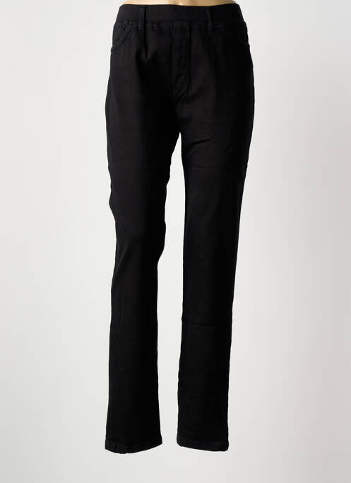 Jegging tissage popeline taille normale noir WALTRON femme
