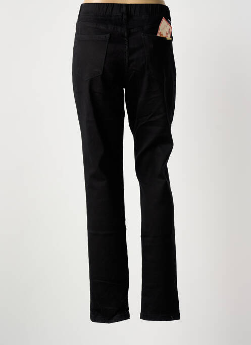 Jegging tissage popeline taille normale noir WALTRON femme