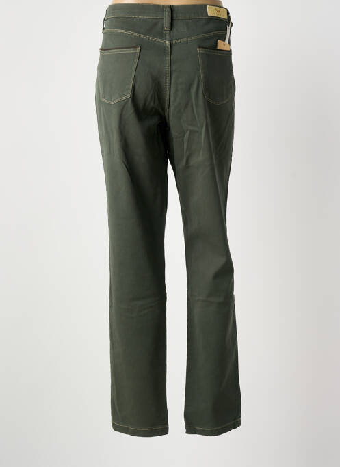 Jeans coupe slim stretch taille normale vert WALTRON femme