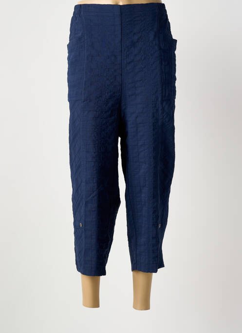 Pantacourt bleu fonce GRIFFON femme