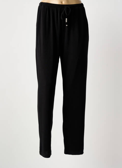 Pantalon droit noir GRIFFON femme