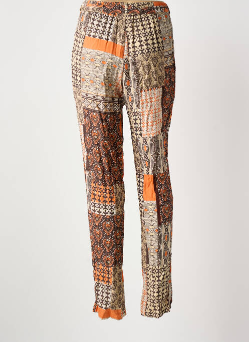 Pantalon slim marron GRIFFON femme
