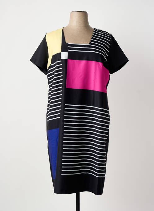 Robe mi-longue noir GUY DUBOUIS femme