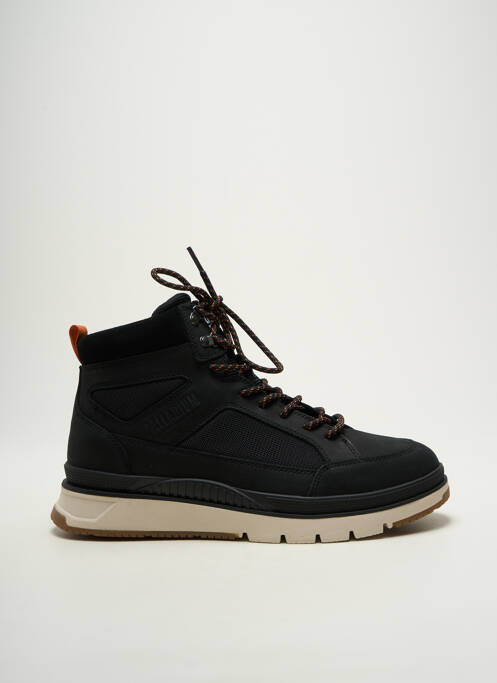 Baskets bout rond bout rond noir PALLADIUM homme