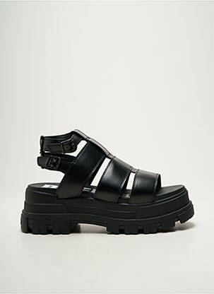 Sandales/Nu pieds noir BUFFALO femme