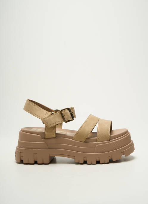 Sandales/Nu pieds beige BUFFALO femme