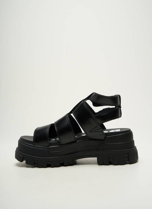 Sandales/Nu pieds noir BUFFALO femme