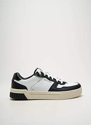 Baskets bout rond talon plat jusqu'à 3cm blanc SKECHERS femme