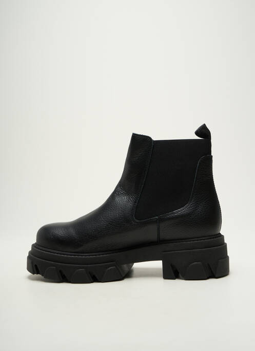 Bottines/boots matière lisse talon de 4 à 6cm noir STEVE MADDEN femme