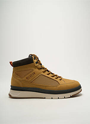 Baskets bout rond bout rond marron PALLADIUM homme