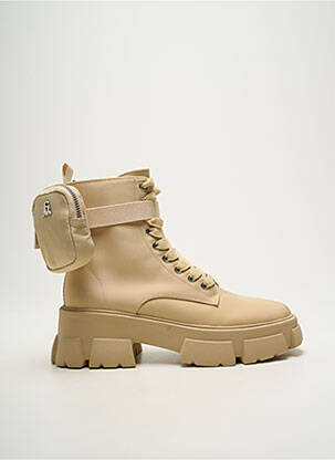 Bottines/boots talon bas talon de 4 à 6cm beige STEVE MADDEN femme