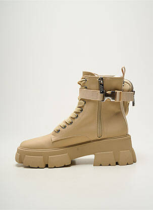 Bottines/boots talon bas talon de 4 à 6cm beige STEVE MADDEN femme