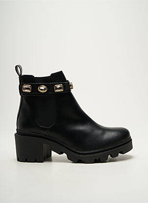 Bottines/boots matière lisse talon de 4 à 6cm noir STEVE MADDEN femme