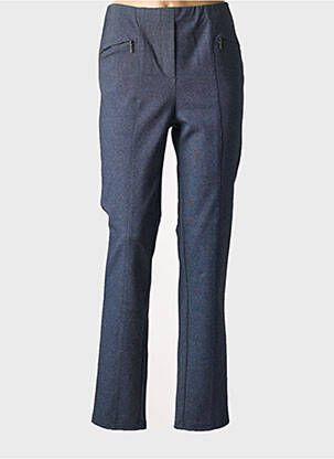 Pantalon slim taille élastique taille normale bleu GRIFFON femme